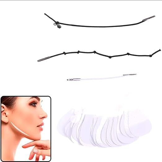 Invisible Thin Face Lifting Stickers, V-Shape, Double Chin and Wrinkle Removal