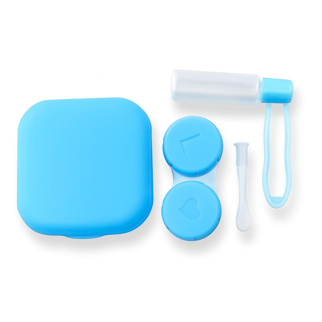 Portable Contact Lens Travel Case Set