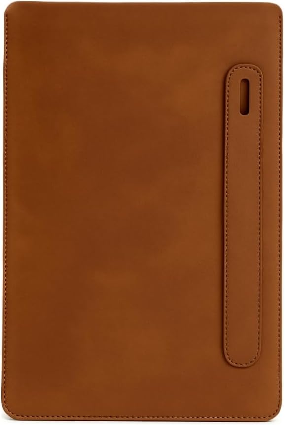 Premium Leather Sleeve with Apple Pencil Holder, Slim Protective Case Cover for iPad Pro, Air – Fits Apple Pencil,