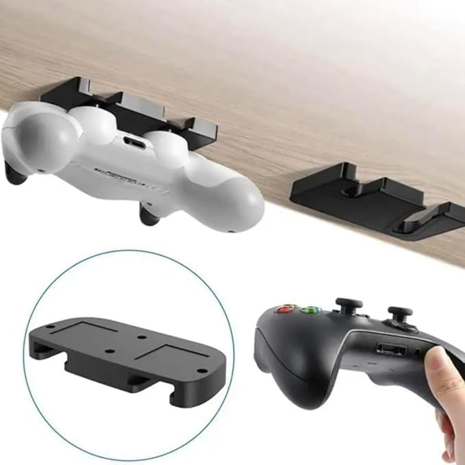 PS5/PS4 Controller Under Desk Mount Holder