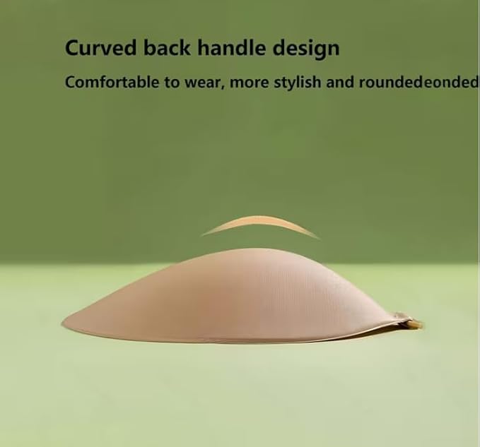 Adhesive Bra for Women, Backless and Strapless, Seamless Self-Adhesive Silicone Nipple Covers