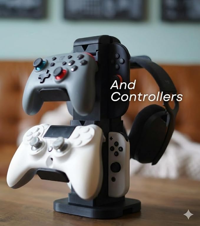 Universal Gaming Controller & Headphone Stand