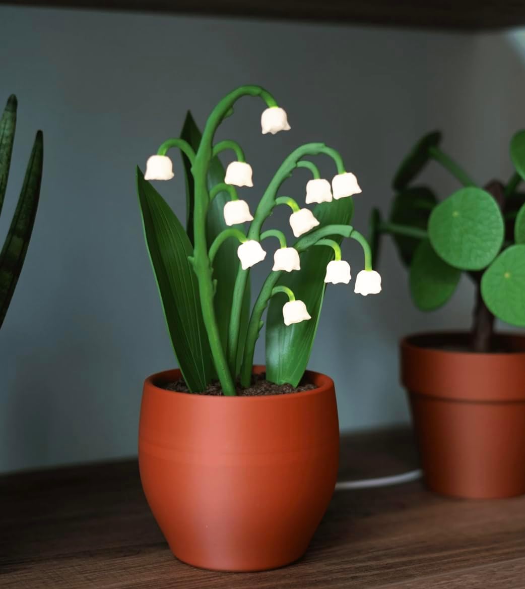 Lily of The Valley Night Light Flower Lamp