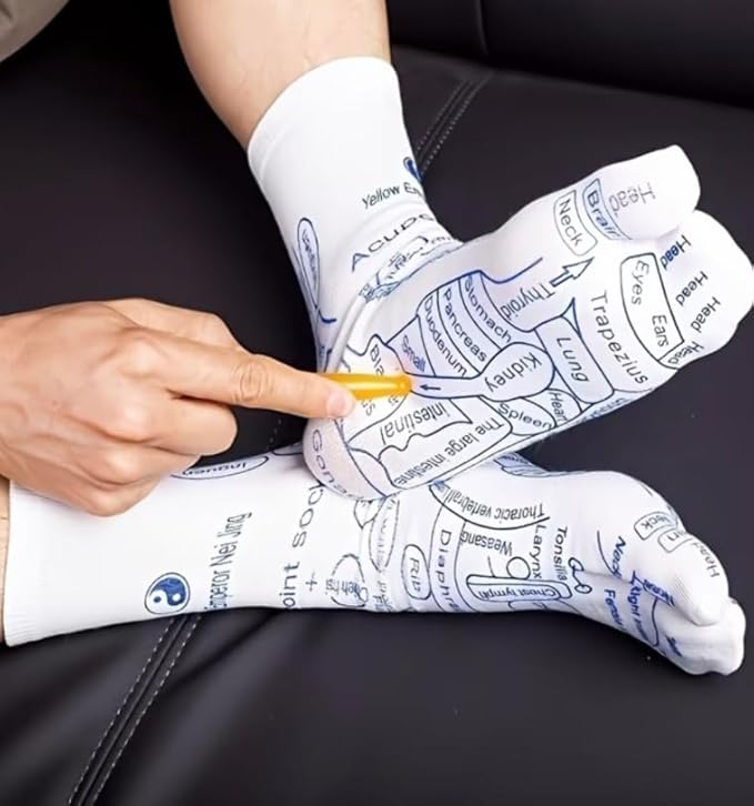 Reflexology Acupressure Socks Set