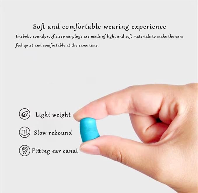 Mini Ear Plugs - Soundproof Sleep Earplugs