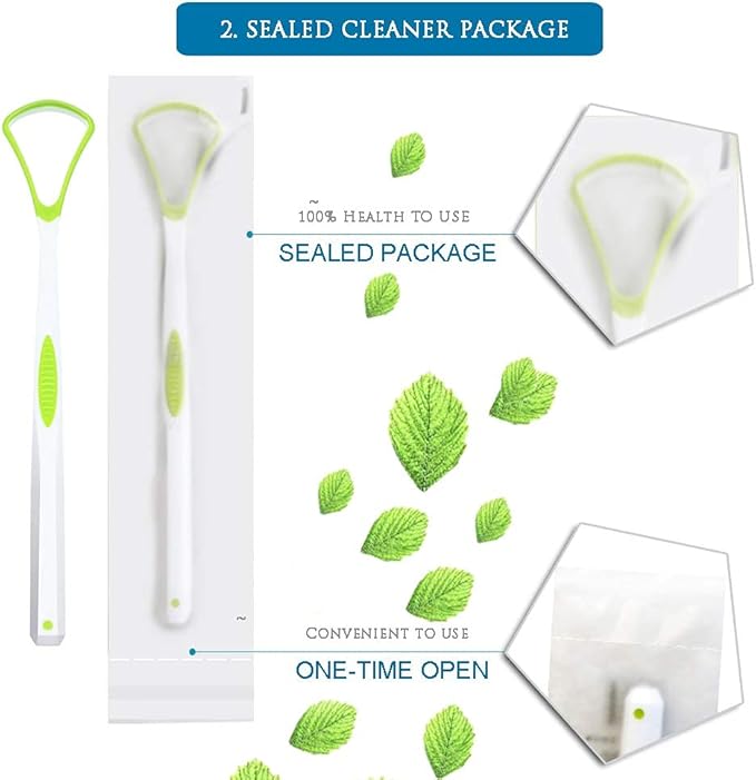 Tongue Cleaner, Soft Tongue Sc, Oral Care Cleaners (3 pcs)