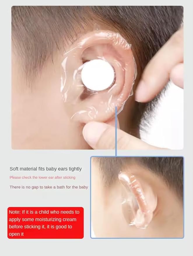 10Pcs Plastic Waterproof Ear Protector Swimming Cover