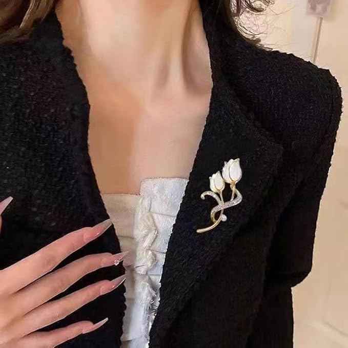 Tulip Flower Brooch