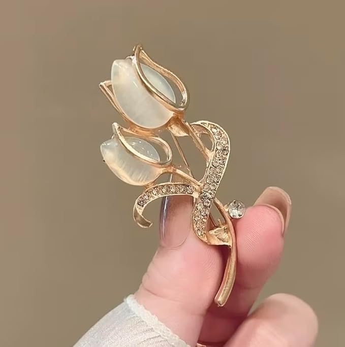 Tulip Flower Brooch