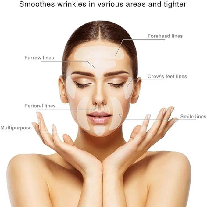 16 Pcs Reusable Silicone Anti-Wrinkle Patches