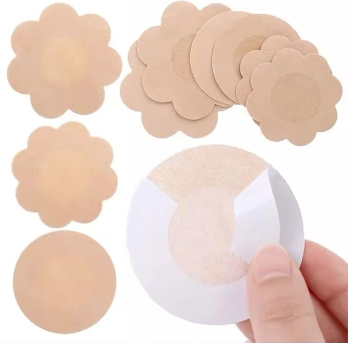 Cloth Nipple Cover Teat Hide Women Nipple Pasties Piece Breast Petals