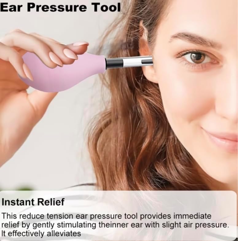 Portable Ear Pressure Relief Tool for Migraine & Headache Tension