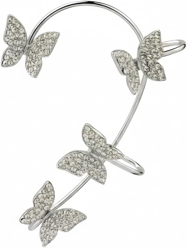 Shining Butterfly Ear Cuffs