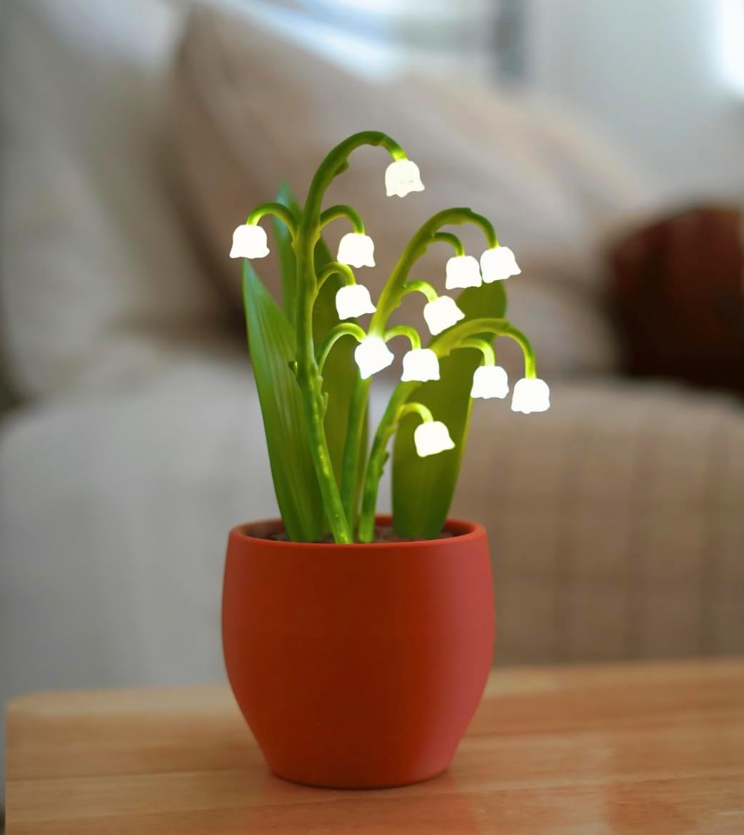 Lily of The Valley Night Light Flower Lamp