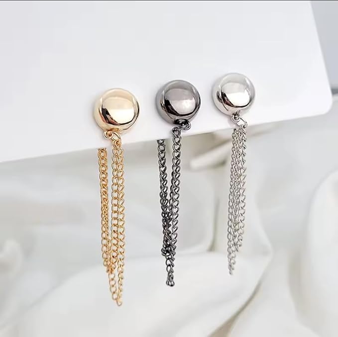 Magnetic Clothing Clips with Chain (2pcs)