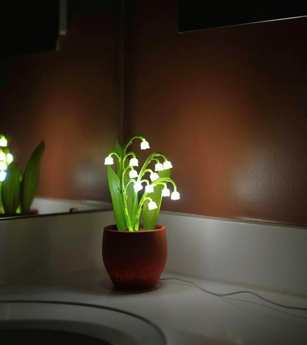 Lily of The Valley Night Light Flower Lamp
