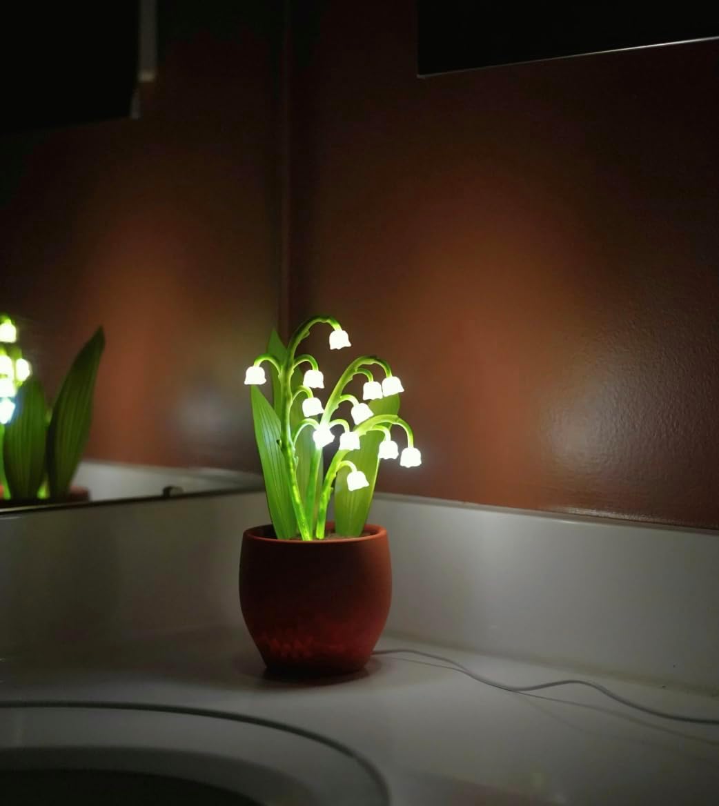 Lily of The Valley Night Light Flower Lamp