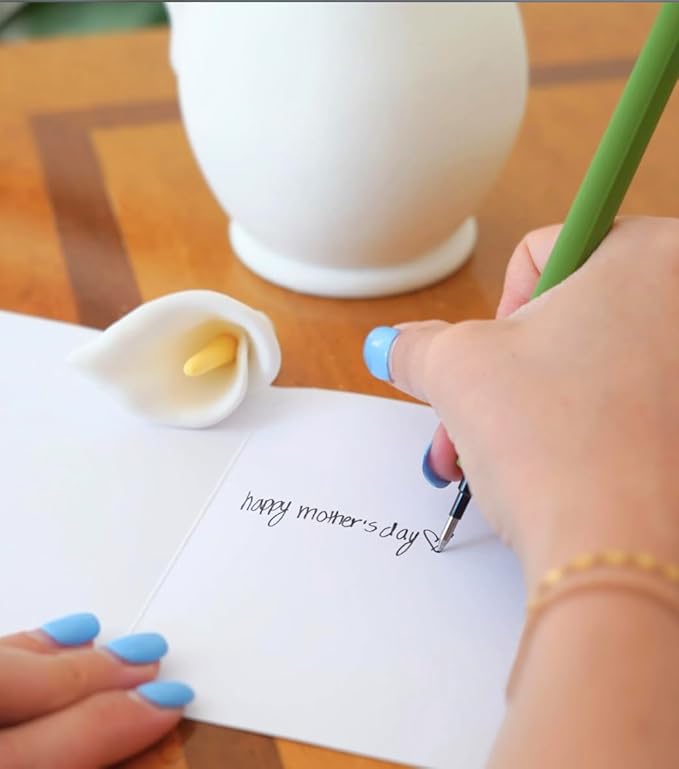 Calla Lily Flower Pens with Vase