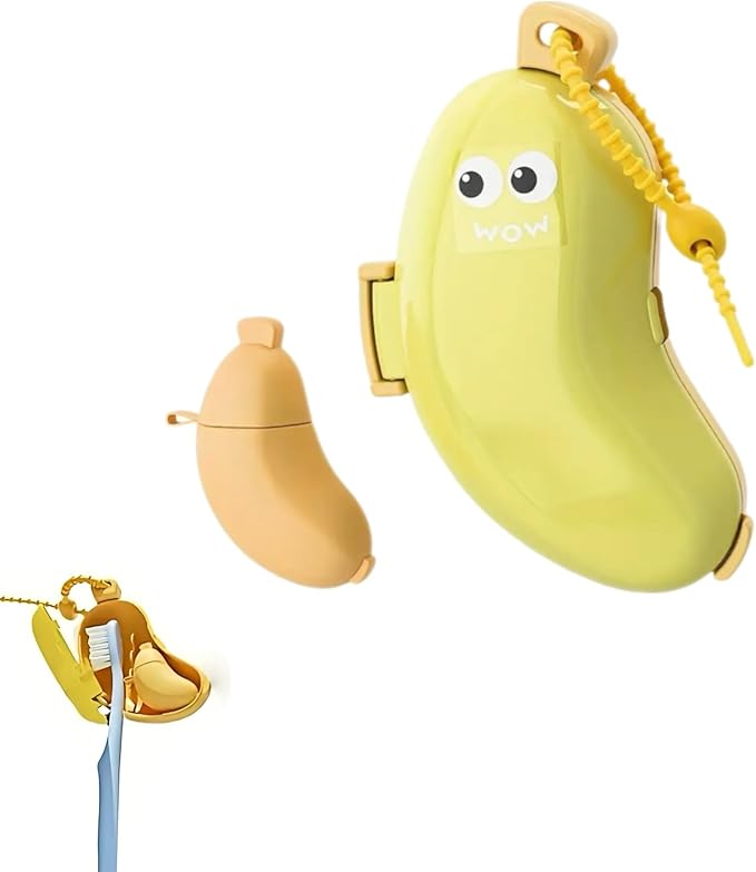 Creative Cute Banana-Shaped Toothbrush Holder