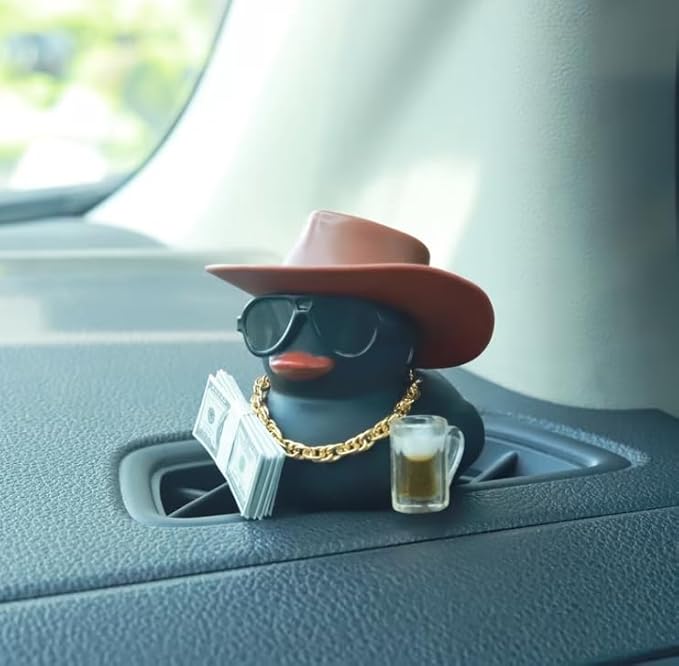 Black Rubber Duck