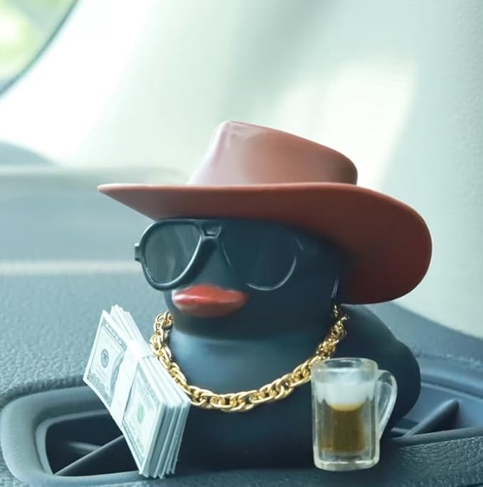 Black Rubber Duck