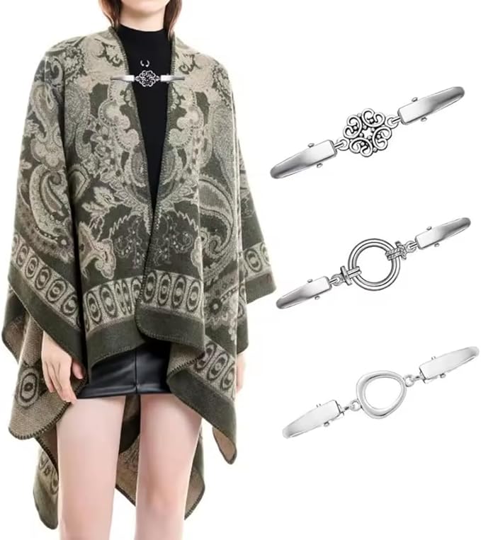 Cloth Clip Vintage Sweater for Shawl