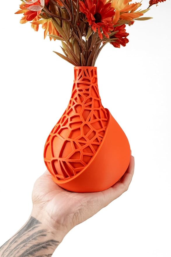 Geometric flower vase