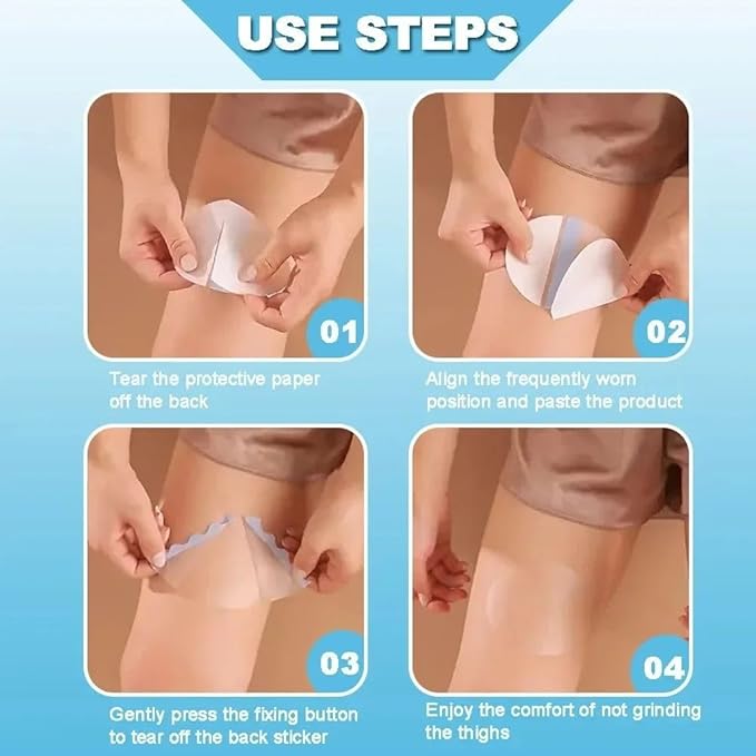 Thigh Inner Anti Chafing Stickers (10 Pcs)