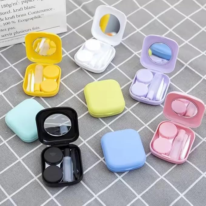 Portable Contact Lens Travel Case Set