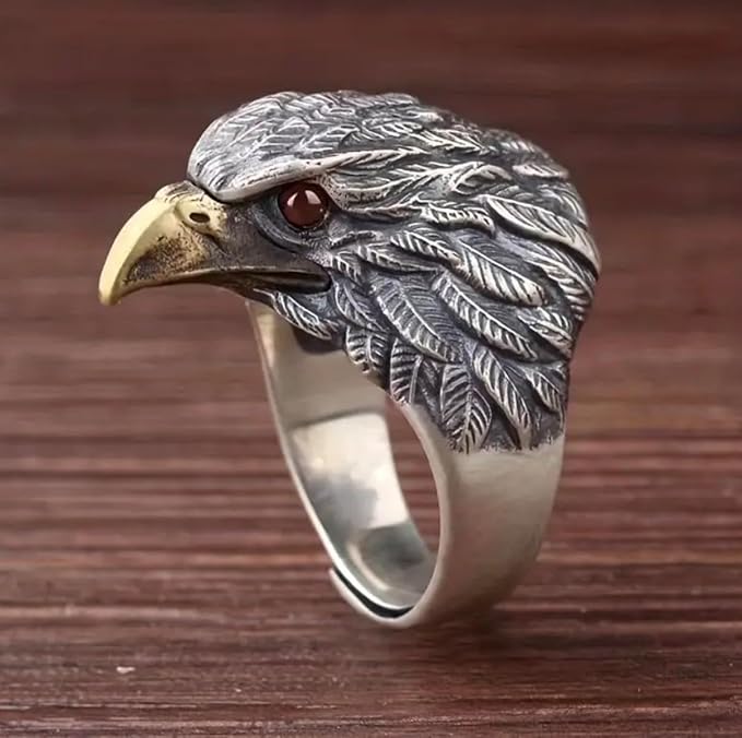 Sterling Silver Eagle Ring