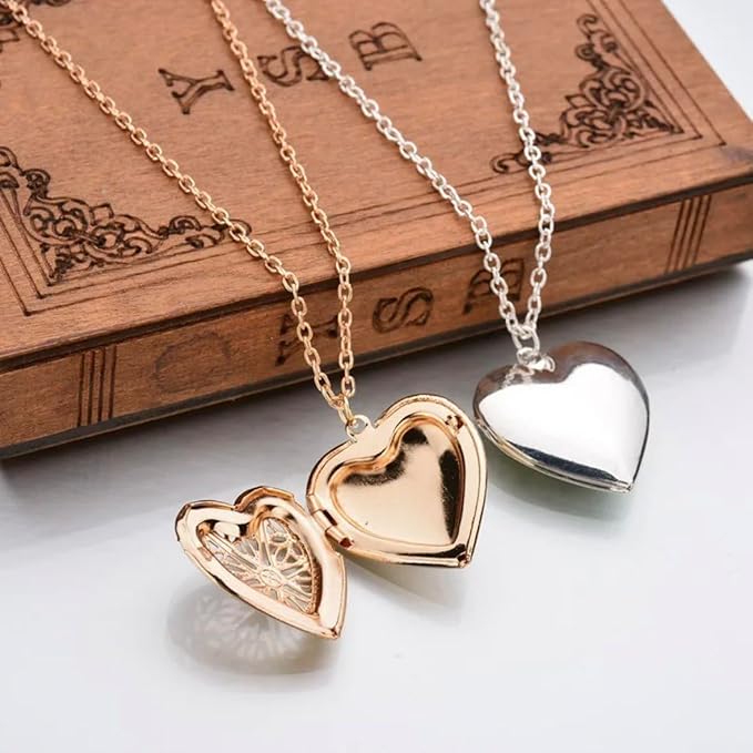 Heart Shaped  Opening and Closing Photo Box