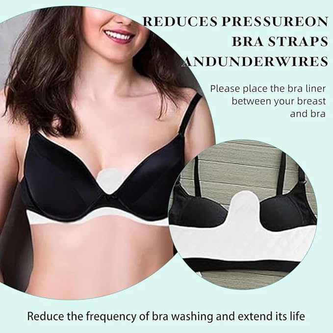 Thin Cotton Bra Liners (4 Pcs)