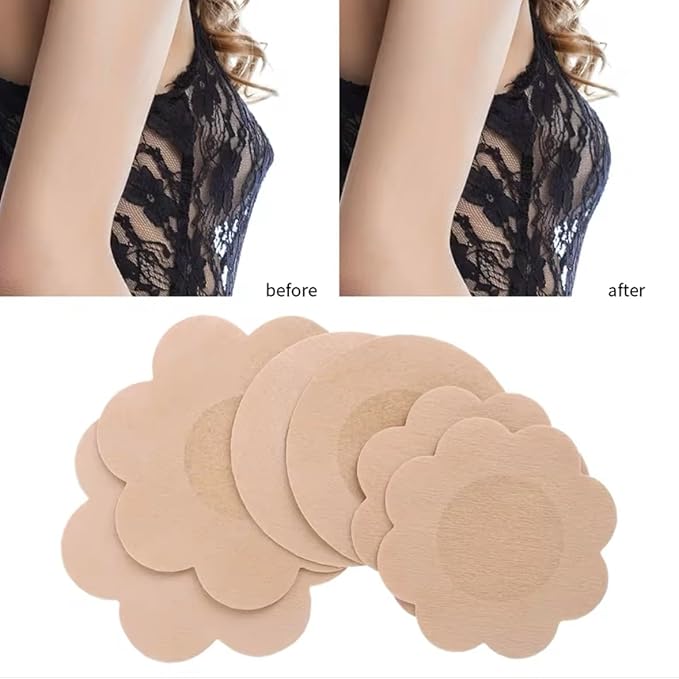 Cloth Nipple Cover Teat Hide Women Nipple Pasties Piece Breast Petals
