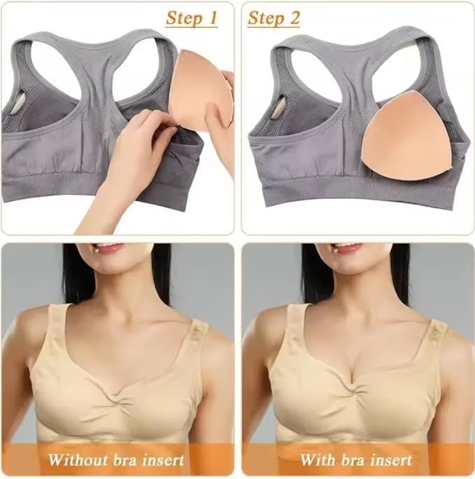 Triangle Removable Bra Pads 1 pair