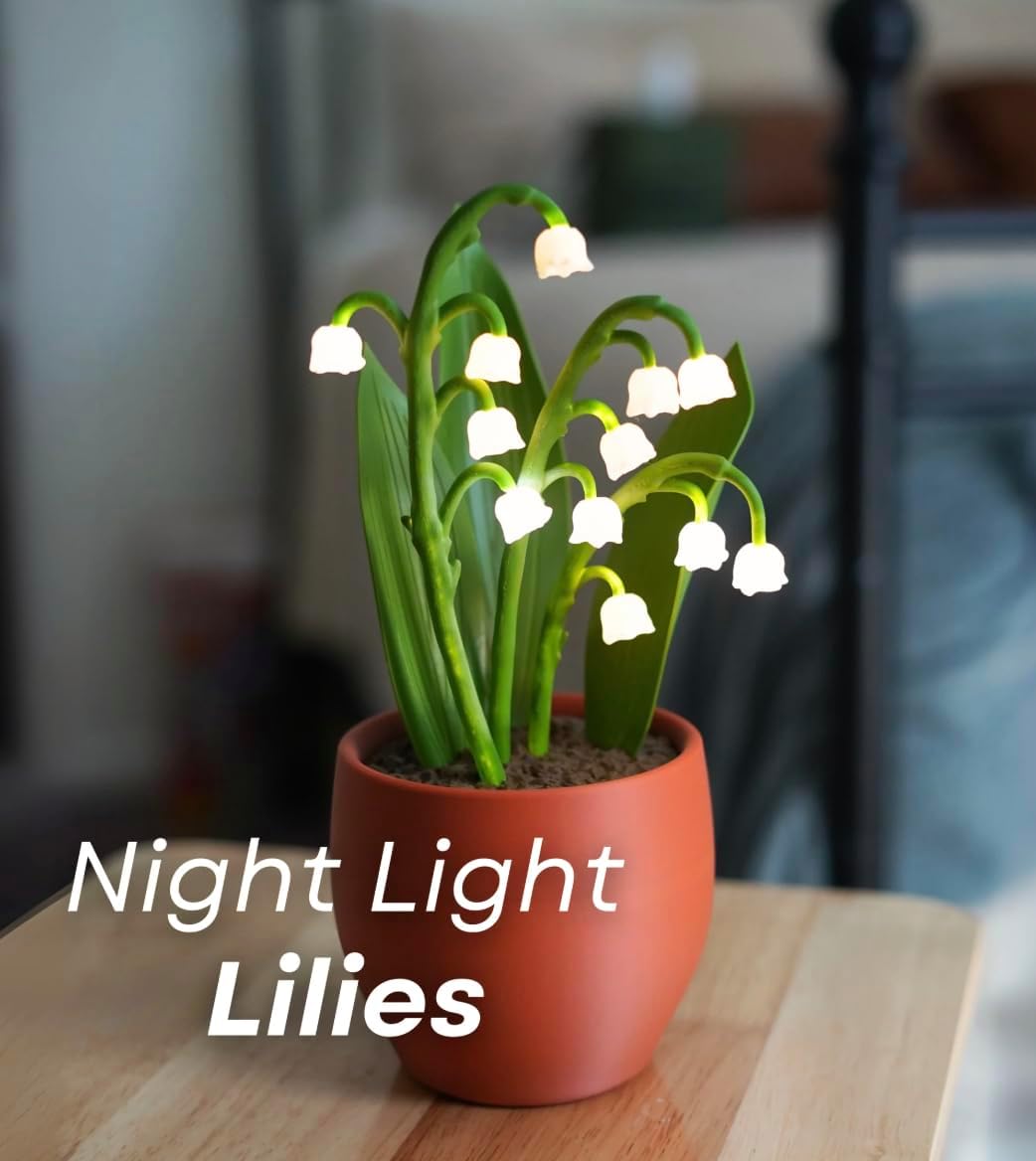 Lily of The Valley Night Light Flower Lamp