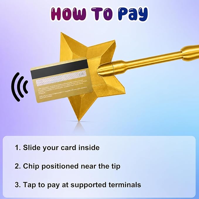 Credit Card Wand Tap to Pay