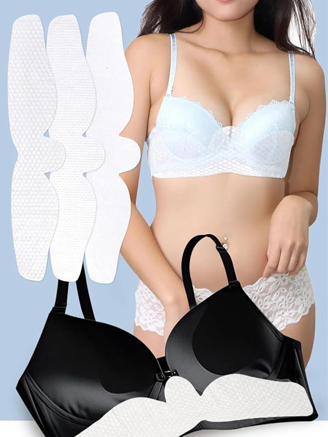 Thin Cotton Bra Liners (4 Pcs)