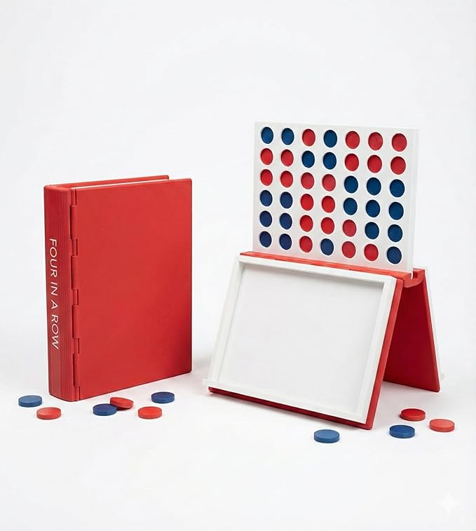 4-In-A-Row PlayBook'd Board Game