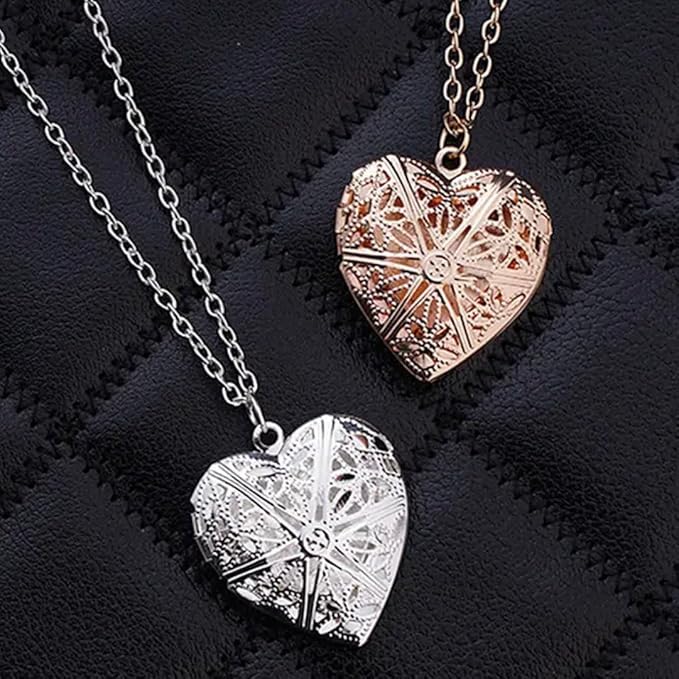 Heart Shaped  Opening and Closing Photo Box