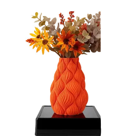Textured Leaf vase