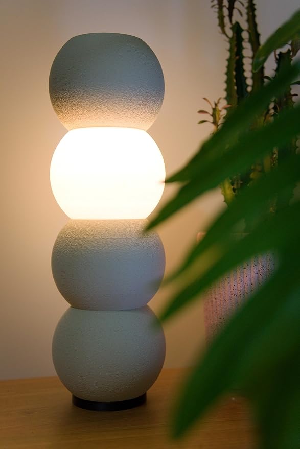 Stacked Ball Table Lamp