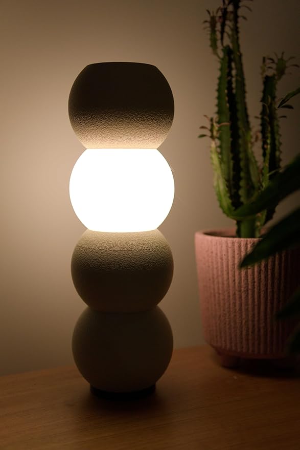 Stacked Ball Table Lamp