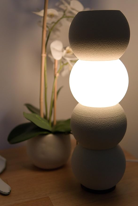 Stacked Ball Table Lamp