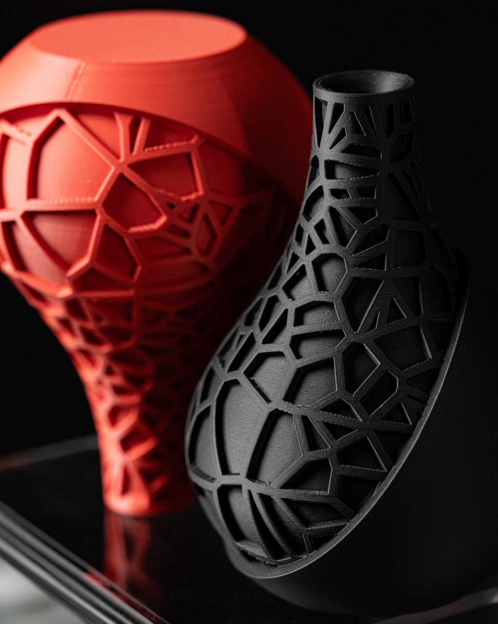 Geometric flower vase