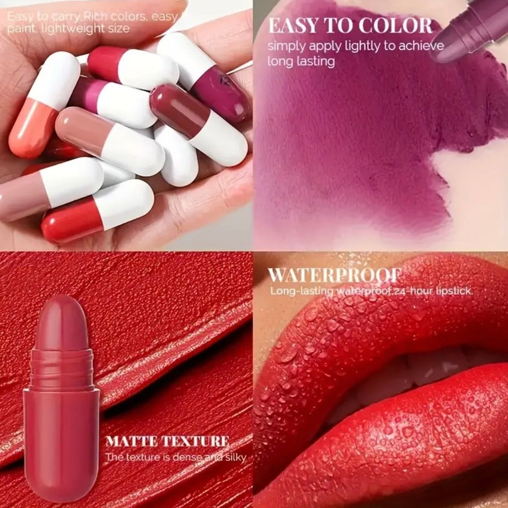 Magic Casa 18 Pcs Mini Capsule Lipstick Set