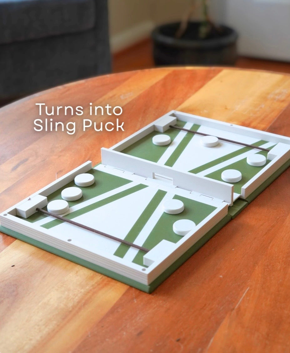SLING PUCK PlayBook Board Game