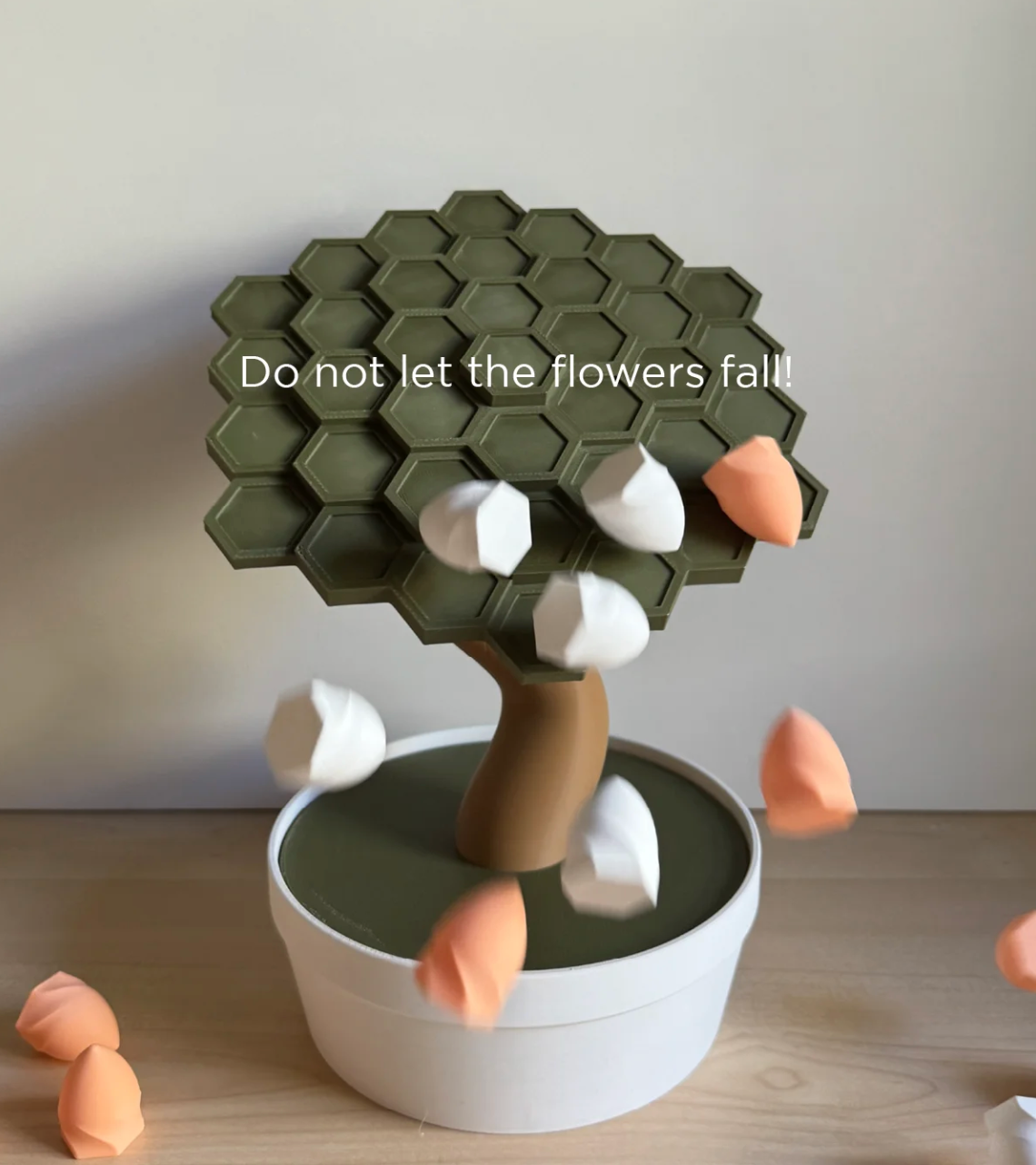 Bonsai, balancing table top puzzle game.