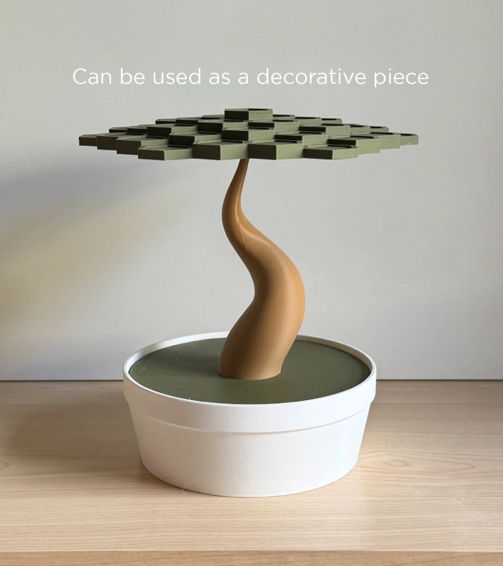 Bonsai, balancing table top puzzle game.