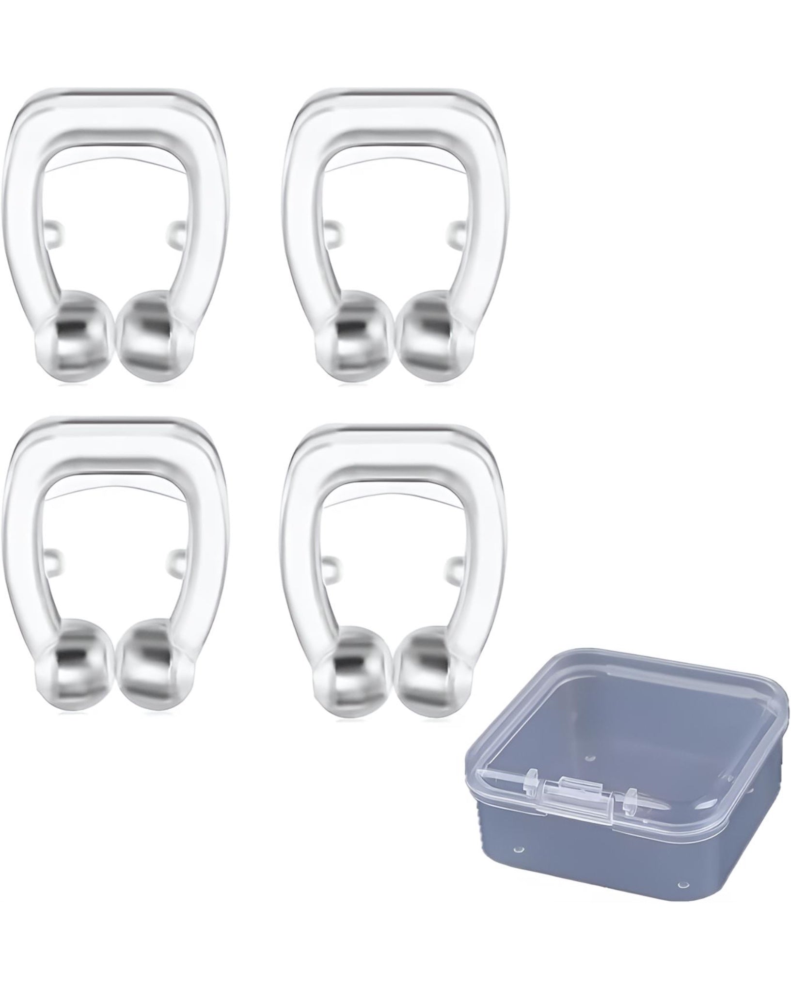 Silicone Magnetic Anti Snore Stop Snoring Nose Clip