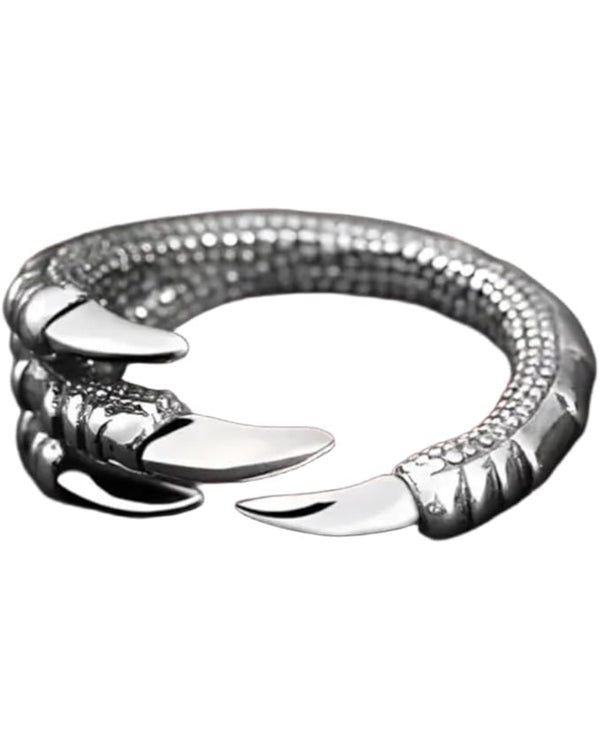 Gothic Adjustable Dragon Claw Ring